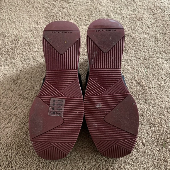 Michael Kors Silver Lurex Slip on Trainers - Picture 6 of 6